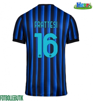 Inter Milan Davide Frattesi #16 Hemmatröja 2025-26 Kortärmad